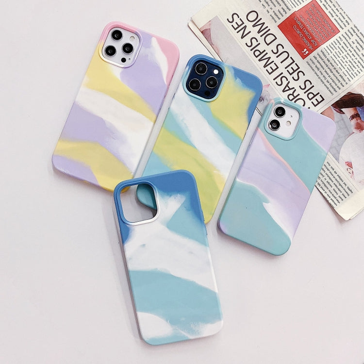 Colorful Liquid Silicone Phone Case, For iPhone 13 Pro Max