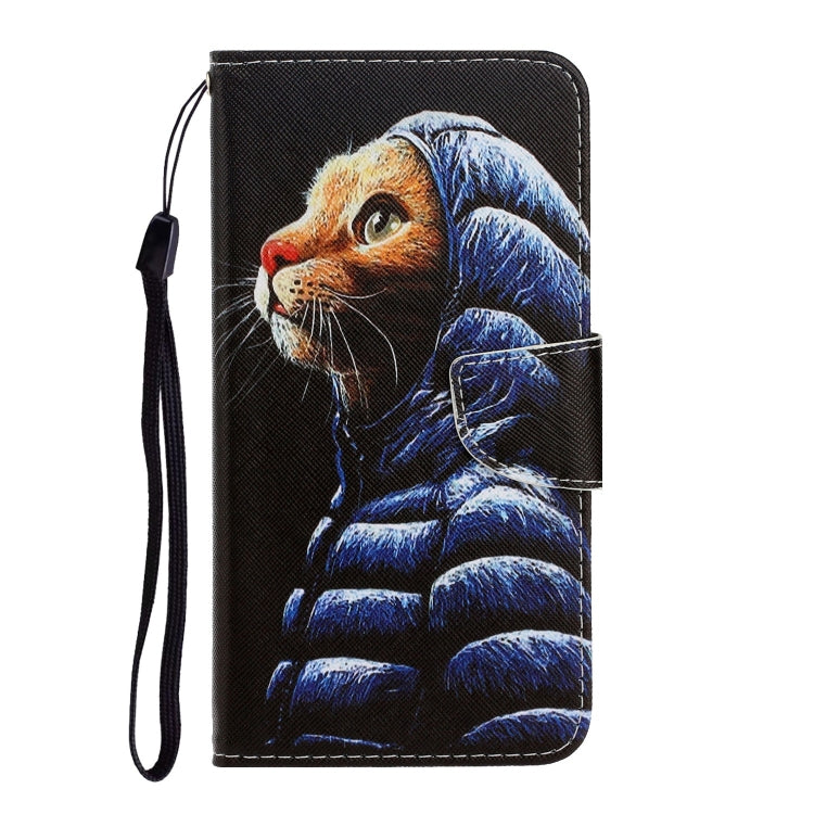 3D Colored Drawing Horizontal Flip Leather Phone Case – Card Slot, Flip, Leather, For iPhone 13