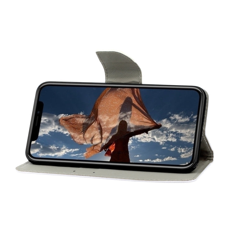 3D Colored Drawing Horizontal Flip Leather Phone Case, For iPhone 13 Pro Max