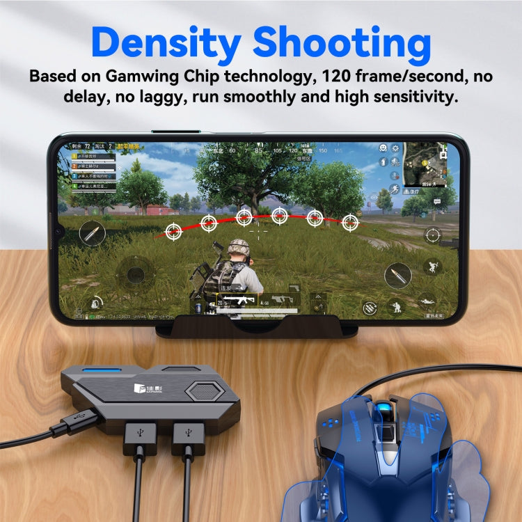 GAMWING Keyboard & Mouse Converter – Bluetooth 5.0