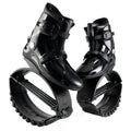 Jumping Shoes Bounce Shoes Indoor Sports Rebound Shoes, 33/35 (All Black Grey Label), 36/38 (All Black Grey Label), 39/41 (All Black Grey Label), 42/44 (All Black Grey Label) 33 35 (All Black Grey Label)