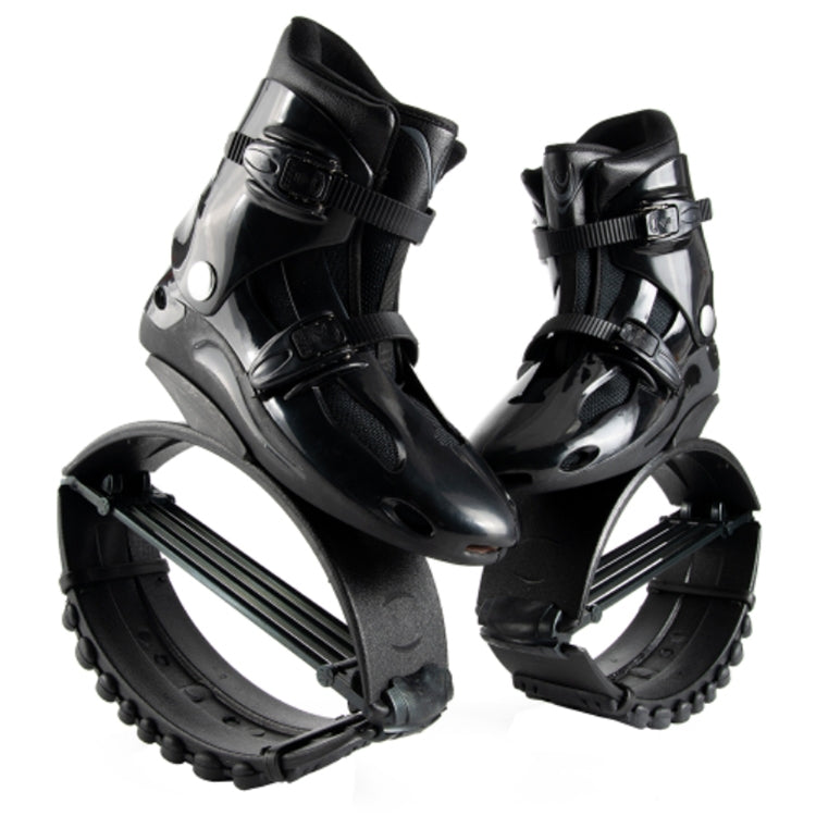 Jumping Shoes Bounce Shoes Indoor Sports Rebound Shoes, 33/35 (All Black Grey Label), 36/38 (All Black Grey Label), 39/41 (All Black Grey Label), 42/44 (All Black Grey Label) 33 35 (All Black Grey Label)