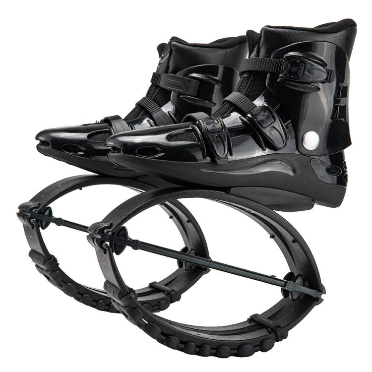 Jumping Shoes Bounce Shoes Indoor Sports Rebound Shoes, 33/35 (All Black Grey Label), 36/38 (All Black Grey Label), 39/41 (All Black Grey Label), 42/44 (All Black Grey Label) – Leather, TPU 42 44 (All Black Grey Label)