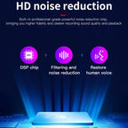 Q37 Intelligent HD Noise Reduction Voice Recorder, 4GB, 8GB, 16GB, 32GB – Durable Build, Easy to Use
