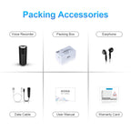 Q51 Intelligent HD Noise Reduction Remote Voice Control Recorder, 4GB, 8GB, 16GB