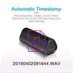 Q51 Intelligent HD Noise Reduction Remote Voice Control Recorder, 4GB, 8GB, 16GB