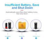 Q51 Intelligent HD Noise Reduction Remote Voice Control Recorder, 4GB, 8GB, 16GB