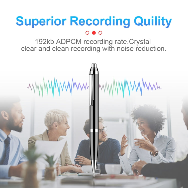 Q90 Intelligent HD Digital Noise Reduction Recording Pen, 4GB, 8GB, 16GB, 32GB