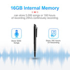 Q9 AI Intelligent High-definition Noise Reduction Conference Recording Pen Voice Control Recorder, 4GB, 8GB, 16GB, 32GB