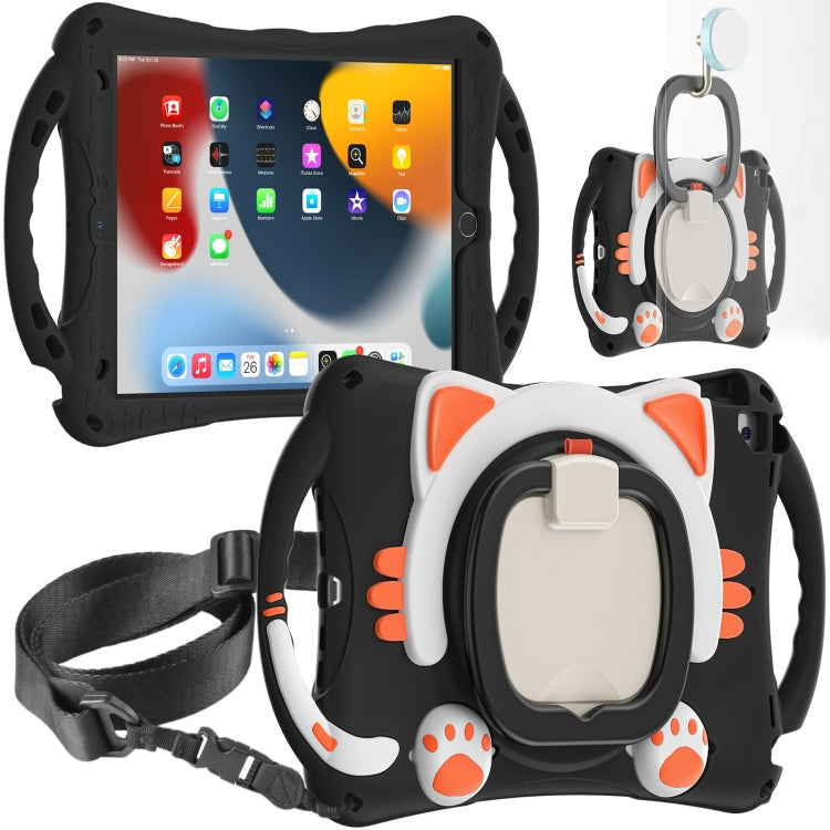 Protective Case – Shockproof (iPad 9) #2 For iPad 10.2 2019 2020 2021 Pro 10.5 Black Orange