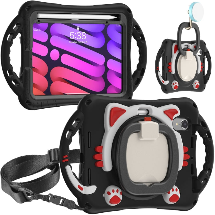 Protective Case – Shockproof (iPad 9) #2 For iPad mini 6 mini 2024 Black Red