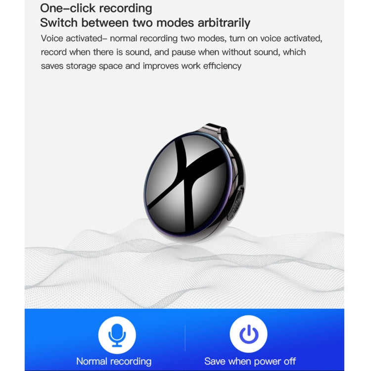 Q39 AI Intelligent High-definition Noise Reduction Voice Control Recorder, 4GB, 8GB, 16GB, 32GB – Aluminum Alloy