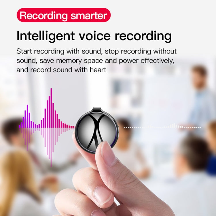 Q39 AI Intelligent High-definition Noise Reduction Voice Control Recorder, 4GB, 8GB, 16GB, 32GB – Aluminum Alloy