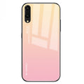 Gradient Color Glass Case – Durable Build, Easy to Use, For Huawei P20, For OPPO F11 Pro, For OPPO Find X For Huawei P20 Yellow