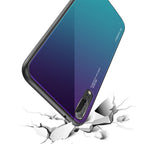 Gradient Color Glass Case – Durable Build, Easy to Use, For Huawei P20, For OPPO F11 Pro, For OPPO Find X