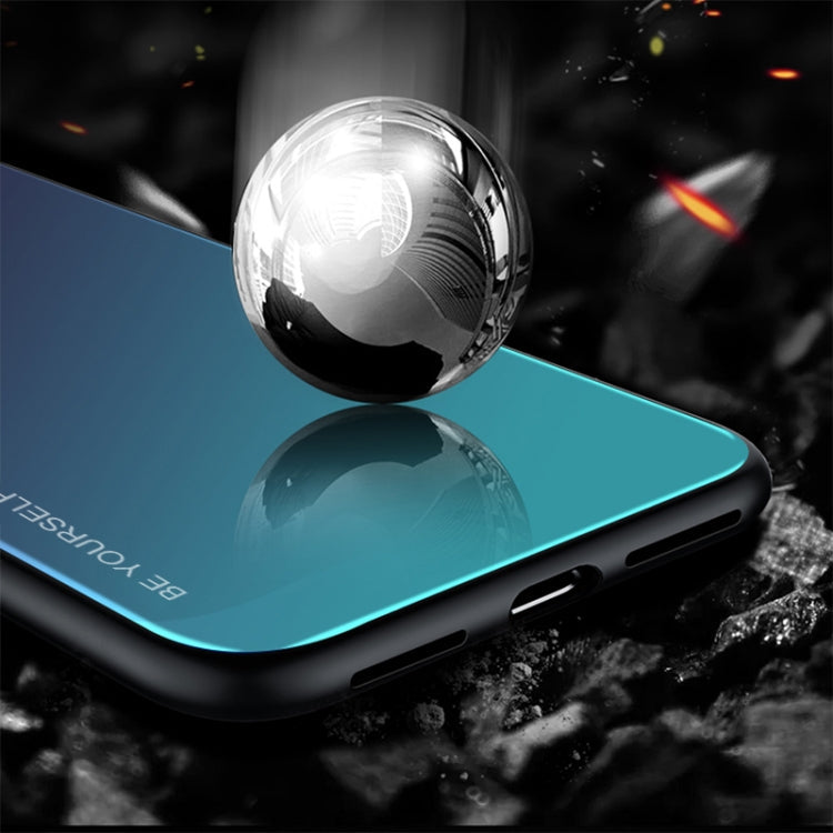 Gradient Color Glass Case – Durable Build, Easy to Use, For Huawei P20, For OPPO F11 Pro, For OPPO Find X