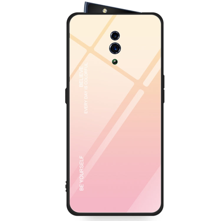 Gradient Color Glass Case – Durable Build, Easy to Use, For OPPO Reno, For Galaxy S8, For Vivo IQOO