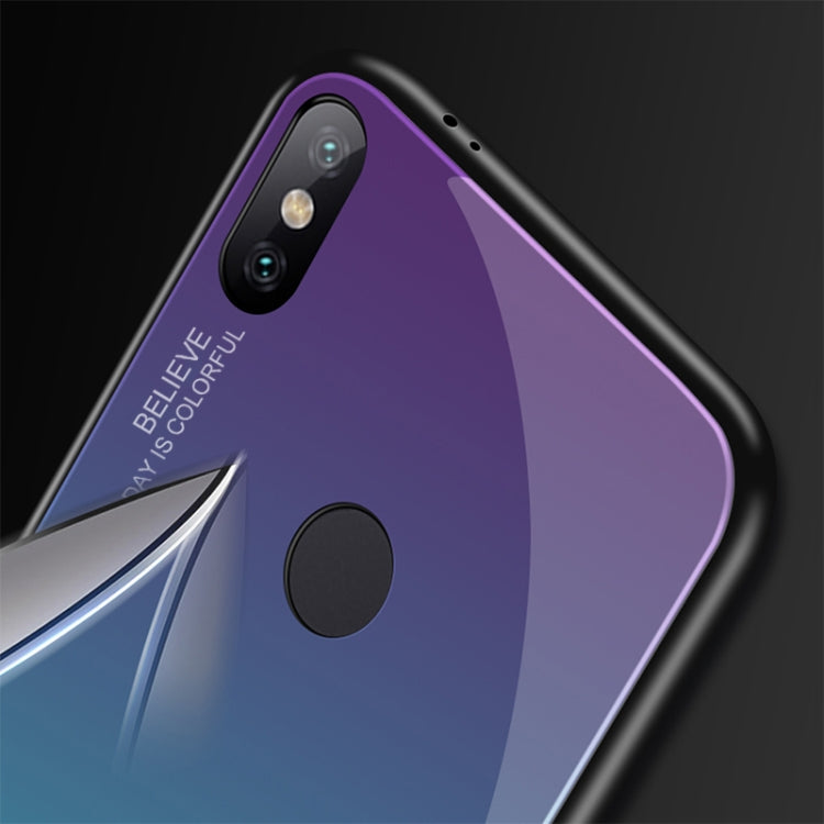 Gradient Color Glass Case – Durable Build, Easy to Use, For Xiaomi Mi Mix, For Huawei Y7 (2019), For Huawei Enjoy 9s