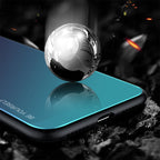Gradient Color Glass Case – Durable Build, Easy to Use, For Xiaomi Mi Mix, For Huawei Y7 (2019), For Huawei Enjoy 9s