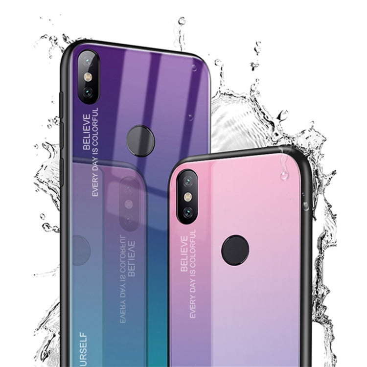 Gradient Color Glass Case – Durable Build, Easy to Use, For Xiaomi Mi Mix, For Huawei Y7 (2019), For Huawei Enjoy 9s