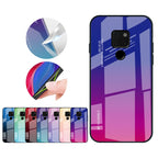 Gradient Color Glass Case – Durable Build, Easy to Use, For Huawei Mate 20, For Huawei P30 Lite, For Huawei P30