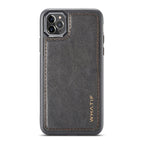 WHATIF Kraft Paper TPU + PC Full Coverage Protective Case, For iPhone 11 Pro, For iPhone 11 Pro Max For iPhone 11 Pro Black