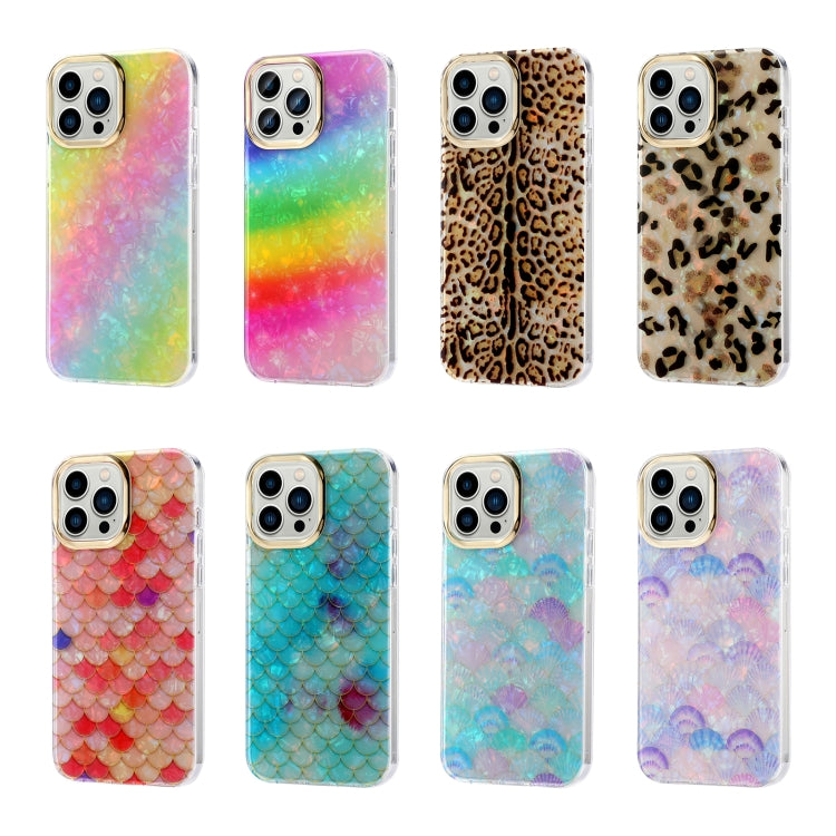 Electroplating Shell Texture Phone Case, For iPhone 13, For iPhone 13...