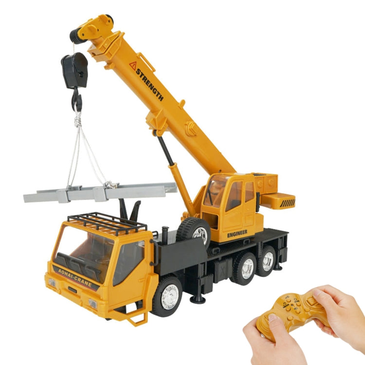 MoFun 2.4G 10-channel Remote Control Simulation Engineering Vehicle, Crane, Dump Truck, Mixer Truck Crane