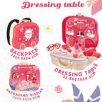 MoFun 0872 2 in 1 Dressing Table Play House Toys Set 18 PCS, 0872 – Durable Build, Easy to Use