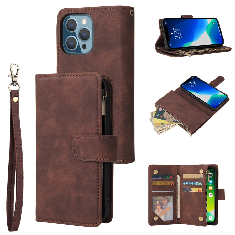Case – Leather (iPhone 13 mini) #22 For iPhone 13 Pro Coffee