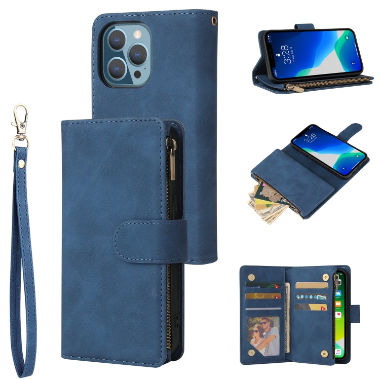 Case – Leather (iPhone 13 mini) #22 For iPhone 13 Pro Max Blue