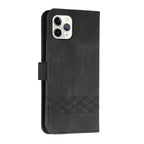 Cubic Skin Feel Flip Leather Phone Case – Wear-resistant, Card Slot, Flip, For iPhone 11 Pro, For iPhone 11 Pro Max, For iPhone X / XS, For iPhone XR