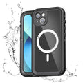 PC Phone Case – Shockproof, Magnetic, Waterproof For iPhone 13 Pro Black