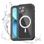PC Phone Case – Shockproof, Magnetic, Waterproof For iPhone 13 Pro Black