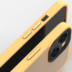 Translucent Frosted Shockproof Phone Case, For iPhone 13