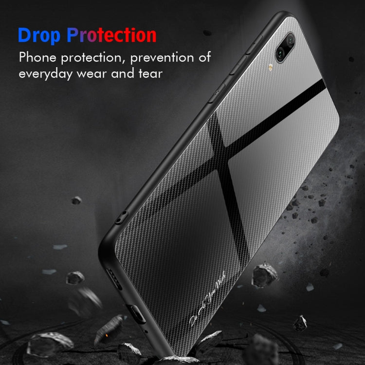 Texture Gradient Glass Protective Case – Durable Build, Easy to Use, For Huawei Enjoy 9 Plus / Y9 2019, For Huawei Enjoy 9s, For Huawei Mate 20 Pro, For Huawei P20 Pro