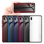 Texture Gradient Glass Protective Case – Durable Build, Easy to Use, For Huawei Enjoy 9 Plus / Y9 2019, For Huawei Enjoy 9s, For Huawei Mate 20 Pro, For Huawei P20 Pro