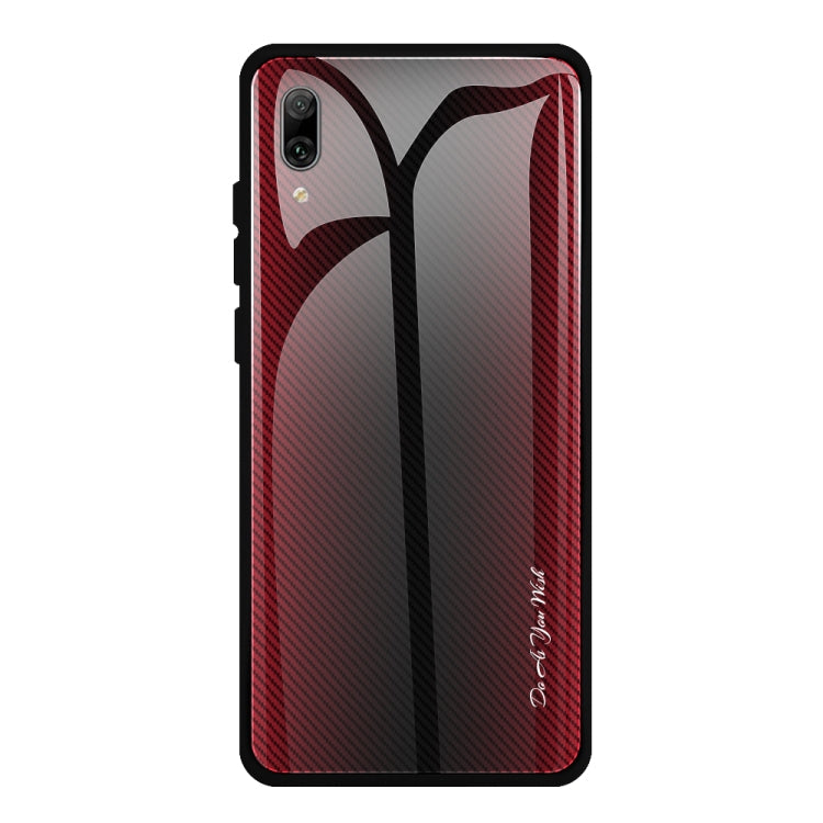 Texture Gradient Glass Protective Case – Durable Build, Easy to Use, For Huawei Enjoy 9 Plus / Y9 2019, For Huawei Enjoy 9s, For Huawei Mate 20 Pro, For Huawei P20 Pro