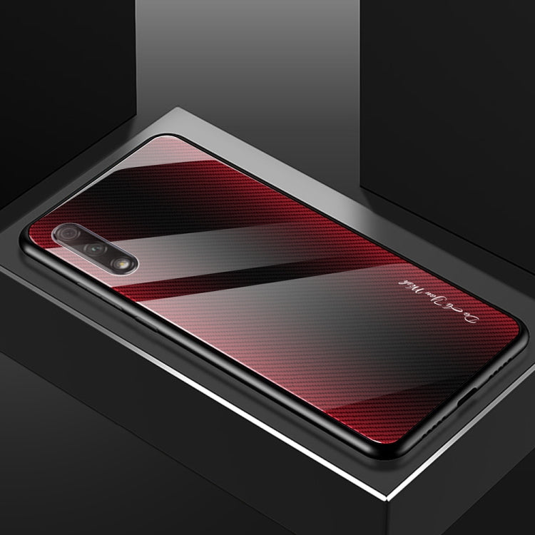 Texture Gradient Glass Protective Case – Durable Build, Easy to Use, For Honor 9X, For OnePlus 7, For Huawei Mate 30 Pro, For Huawei P30 Pro