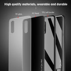 Texture Gradient Glass Protective Case – Durable Build, Easy to Use, For Honor 9X, For OnePlus 7, For Huawei Mate 30 Pro, For Huawei P30 Pro