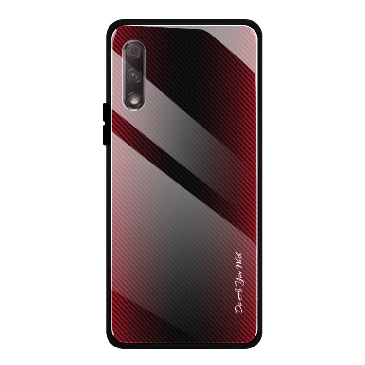 Texture Gradient Glass Protective Case – Durable Build, Easy to Use, For Honor 9X, For OnePlus 7, For Huawei Mate 30 Pro, For Huawei P30 Pro