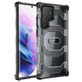 wlons Explorer Series PC+TPU Phone Case – TPU, For Samsung Galaxy S22 Ultra 5G For Samsung Galaxy S22 Ultra 5G Black