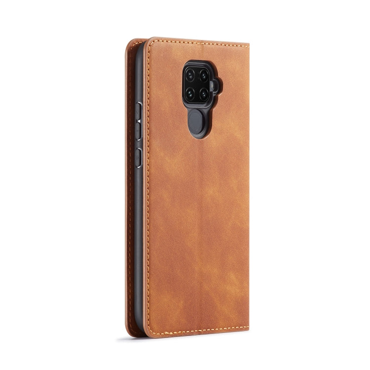 Forwenw Dream Series Oil Edge Strong Magnetism Horizontal Flip Leather Case with Holder & Card Slots & Wallet & Photo Frame – Card Slot, Flip, Leather, For Huawei Mate 30 Lite, For Huawei Mate 30 Pro, For Huawei Mate 30