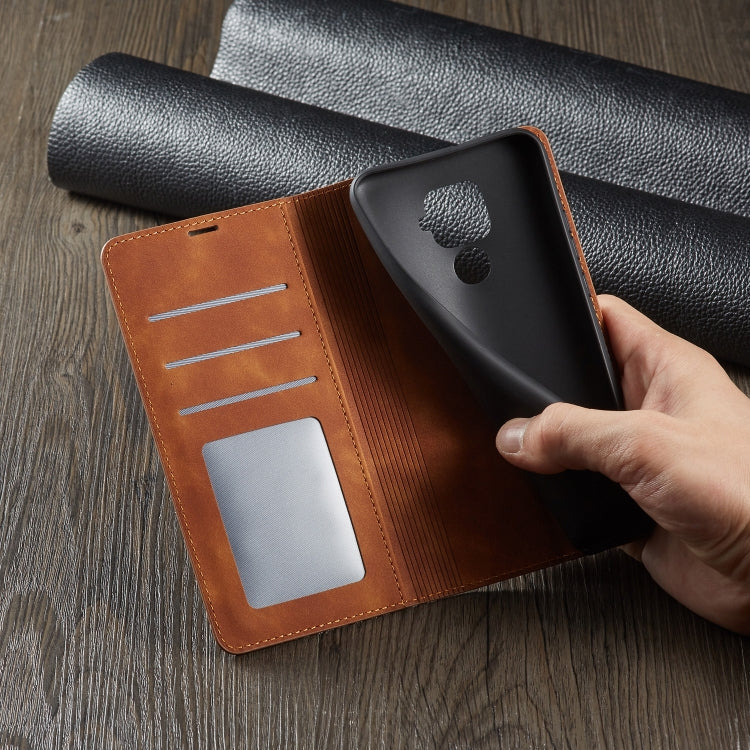 Forwenw Dream Series Oil Edge Strong Magnetism Horizontal Flip Leather Case with Holder & Card Slots & Wallet & Photo Frame – Card Slot, Flip, Leather, For Huawei Mate 30 Lite, For Huawei Mate 30 Pro, For Huawei Mate 30