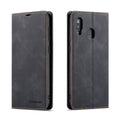 Forwenw Dream Series Oil Edge Strong Magnetism Horizontal Flip Leather Case with Holder & Card Slots & Wallet & Photo Frame, For Galaxy A40, For Galaxy A60, For Galaxy A20e, For Galaxy A50, For Galaxy A70, For Galaxy A80 / A90 For Galaxy A40 Black