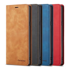 Forwenw Dream Series Oil Edge Strong Magnetism Horizontal Flip Leather Case with Holder & Card Slots & Wallet & Photo Frame, For Galaxy Note9, For Galaxy Note10, For Galaxy Note10+, For Galaxy S8, For Galaxy S8+, For Galaxy S9