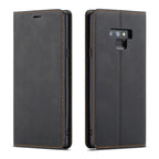 Forwenw Dream Series Oil Edge Strong Magnetism Horizontal Flip Leather Case with Holder & Card Slots & Wallet & Photo Frame, For Galaxy Note9, For Galaxy Note10, For Galaxy Note10+, For Galaxy S8, For Galaxy S8+, For Galaxy S9 For Galaxy Note9 Black