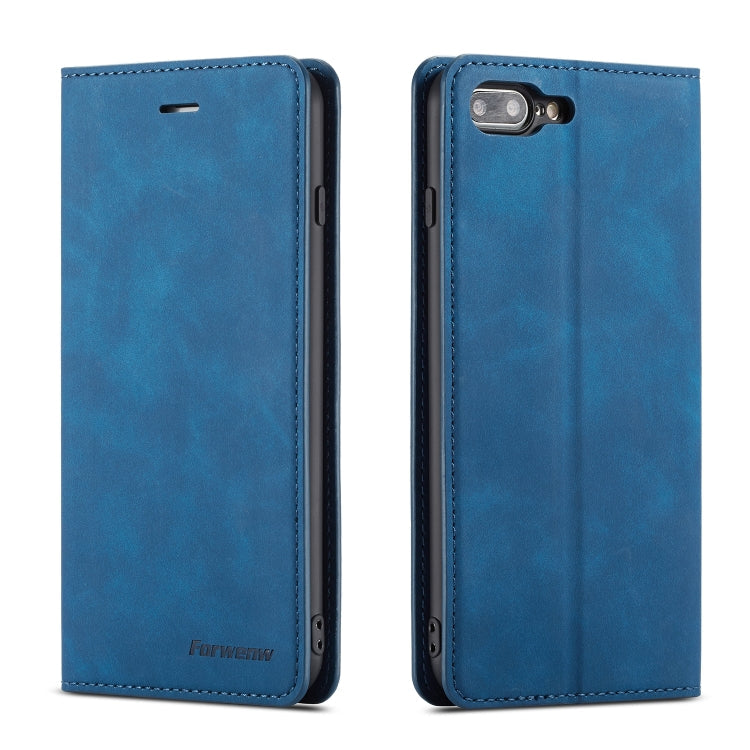 Case – Leather (iPhone SE 2022) #2 For iPhone 8 Plus 7 Plus Blue