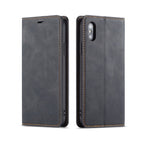 Forwenw Dream Series Oil Edge Strong Magnetism Horizontal Flip Leather Case with Holder & Card Slots & Wallet & Photo Frame, For iPhone XS Max, For iPhone XS / X, For Xiaomi Redmi Note 7, For Xiaomi Redmi Note 7 Pro, For Xiaomi Redmi Note 8 Pro        ... For iPhone XS Max Black