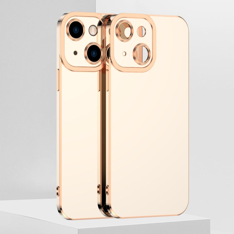 6D Electroplated TPU Phone Case, For iPhone 13 mini, For iPhone 13, For... For iPhone 13 mini White